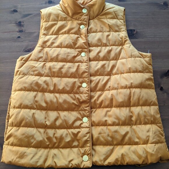 Michael Kors women's medium yellow vest in size medium - Picture 2 of 11